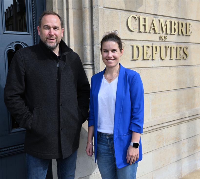 Für die ADR neu in der Chamber: Alexandra Schoos und Tom Weidig
