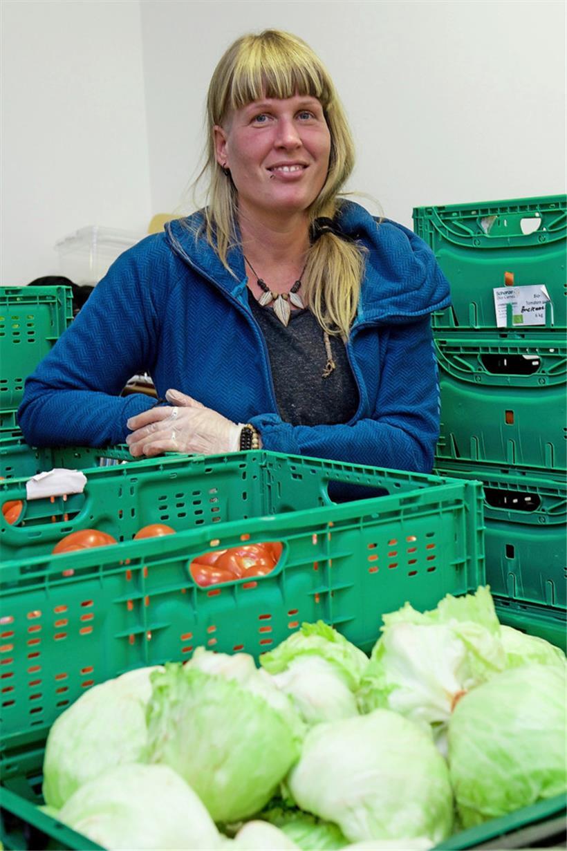 Für die Freiwillige Annick Feipel sind die „Distribution Days“ ein Herzensprojekt und deshalb hätte sie sich auch mehr Zeit gewünscht, um dafür zu sorgen, dass dieses vielleicht weitergehen kann
