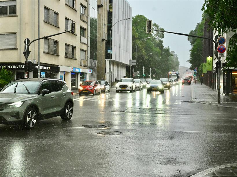 Für die Tram scheint auf der vielbefahrenen Avenue de la Porte-Neuve nach Ansicht der Stadt Luxemburg kein Platz zu sein