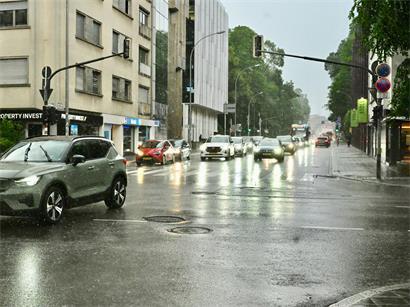 Für die Tram scheint auf der vielbefahrenen Avenue de la Porte-Neuve nach Ansicht der Stadt Luxemburg kein Platz zu sein