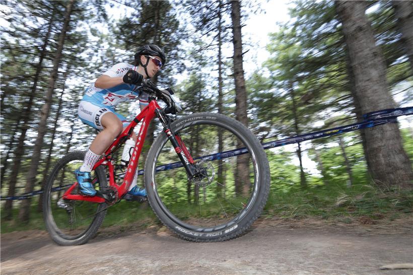 Für die einzige Luxemburgerin am Start, Fabienne Schaus, war das Rennen sehr schnell gelaufen 
