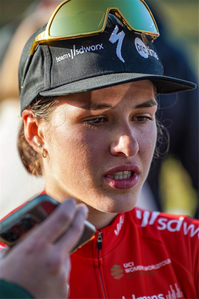 Für die luxemburgische Favoritin ist es die erste Medaille bei einer Cyclocross-WM.
