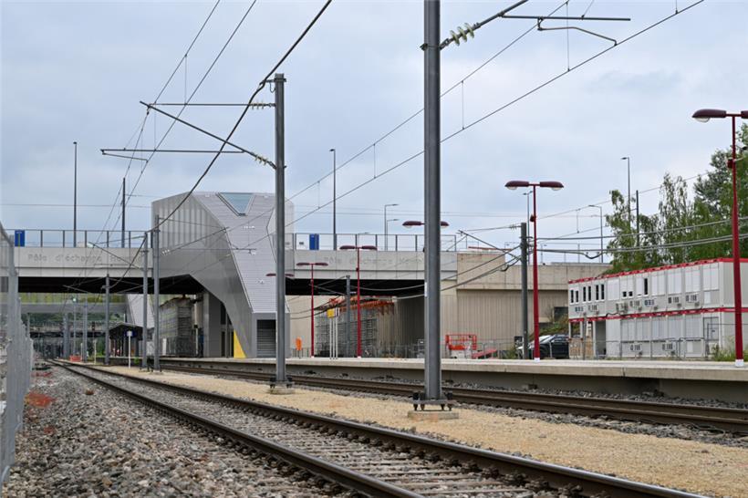 Für die neuen Bahnsteige baut die CFL ebenfalls einen neuen Aufzug