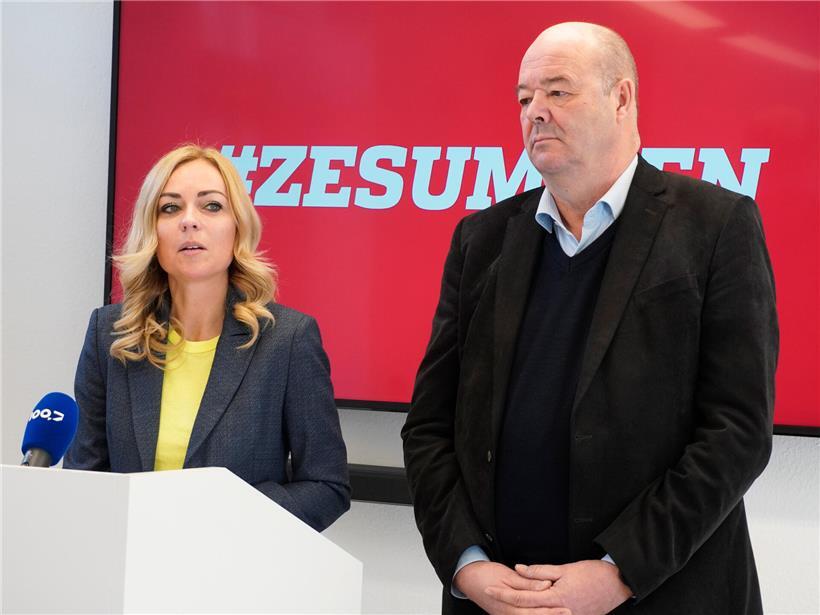 LSAP-Abgeordnete Taina Bofferding und Claude Haagen diskutieren das Recht auf Vergessen für mehr digitale Gerechtigkeit