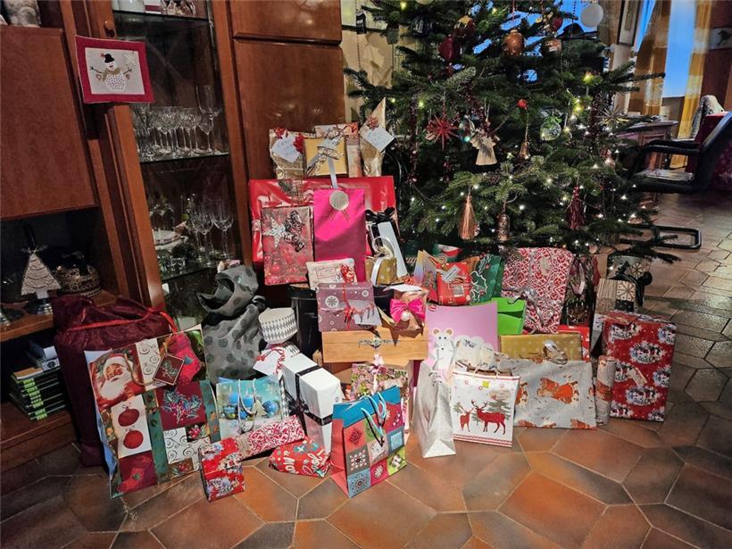 Für viele Familien war es eine schöne Bescherung
