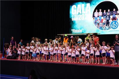 Für viele der jungen Turner war es der erste große Auftritt
