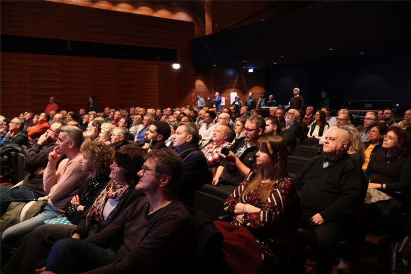 Full House beim Info-Abend
