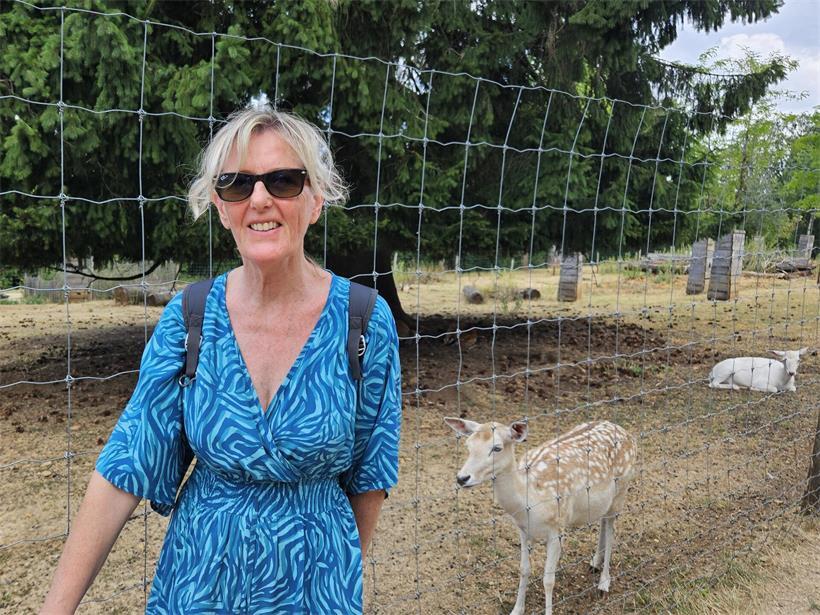 Gabi besuchte den Park schon als Kind