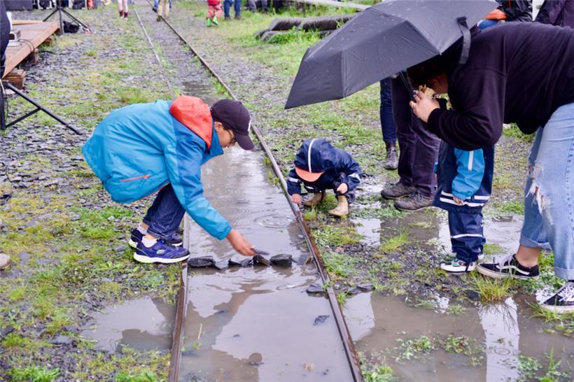 Gab’s nicht auch in Woodstock bereits jede Menge Matsch?