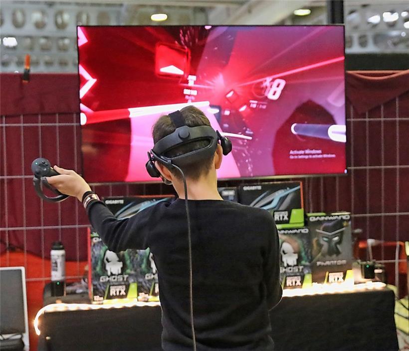 Games standen bei der LGX Convention natürlich im Mittelpunkt
