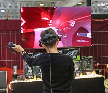 Games standen bei der LGX Convention natürlich im Mittelpunkt
