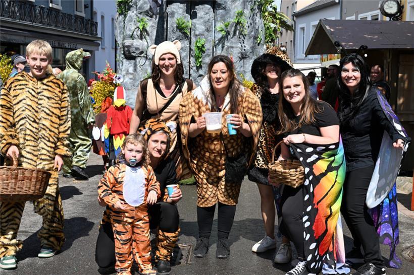 Ganz Wiltz war auf den Beinen (wie immer beim Ginsterfest)