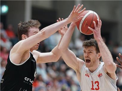 Yannick Verbeelen erzielt 26 Punkte als bester Sparta-Scorer im Basketballspiel gegen Düdelingen