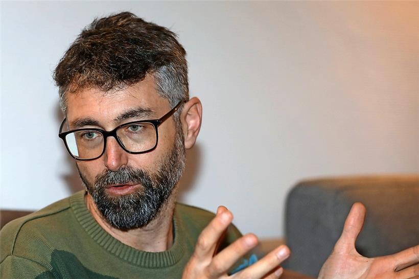 Gary Diderich vom Vorstand der Initiative