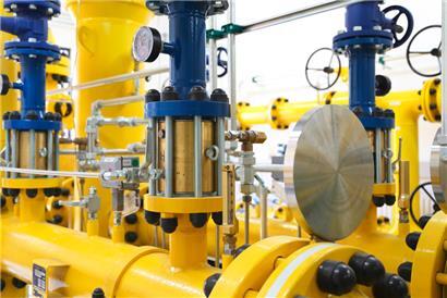 Gas-Entspannstation von Creos
