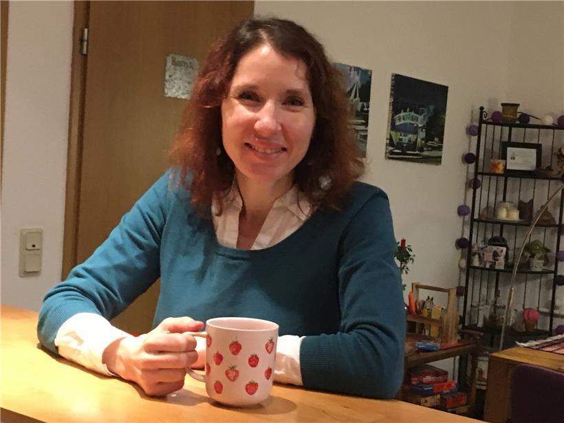 Gastgeberin und Ophüls-Fan Nele Scharfenberg (36) 
