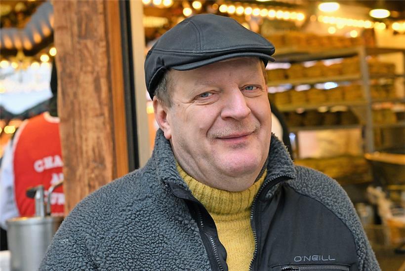 Gaston Schmol freut sich über die Kundschaft, hat allerdings mit den steigenden ...