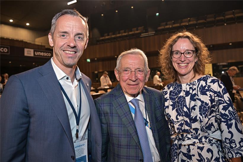 Gefeiert wurde auch das 100-jährige Bestehen des internationalen Sportpresse-Ver...