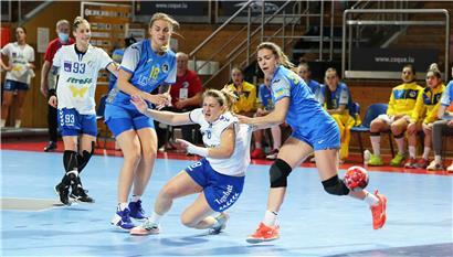 Gegen die Ukraine hatten Luxemburgs Handballerinnen am Samstag einen schweren Stand
