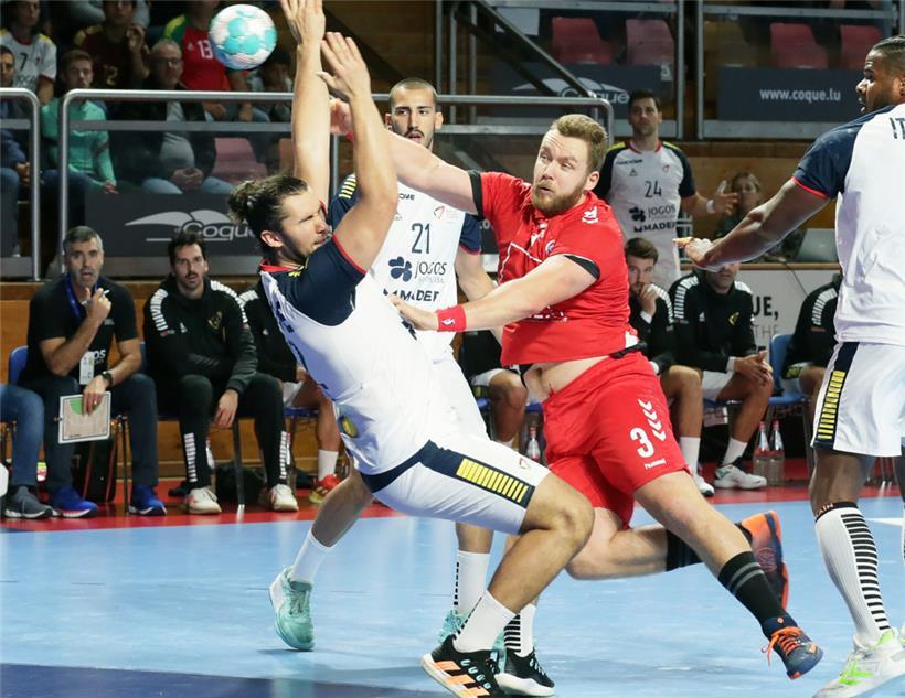 Gegen die europäischen Topspieler hatten Milasin Trivic und Co. einen schweren Stand
