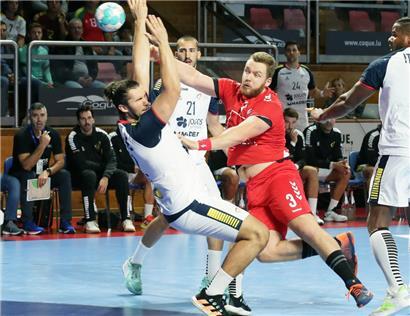 Gegen die europäischen Topspieler hatten Milasin Trivic und Co. einen schweren Stand
