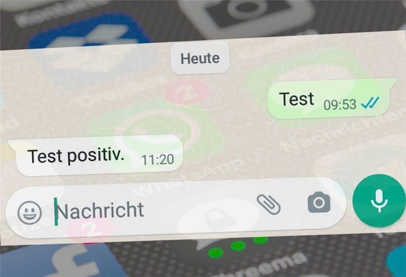 Geht doch: Nach rund anderthalb Stunden ist diese Nachricht angekommen.
