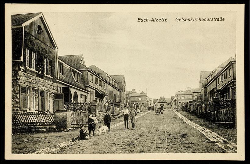 Gelsenkirchenerstraße, heute rue Léon Weirich