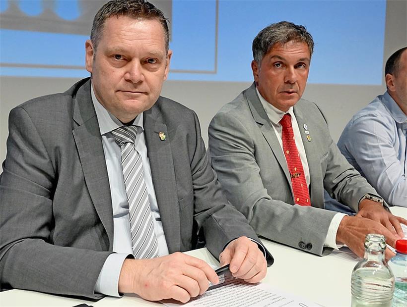 Gemeinsam: Marco Richard und Pascal Ricquier
