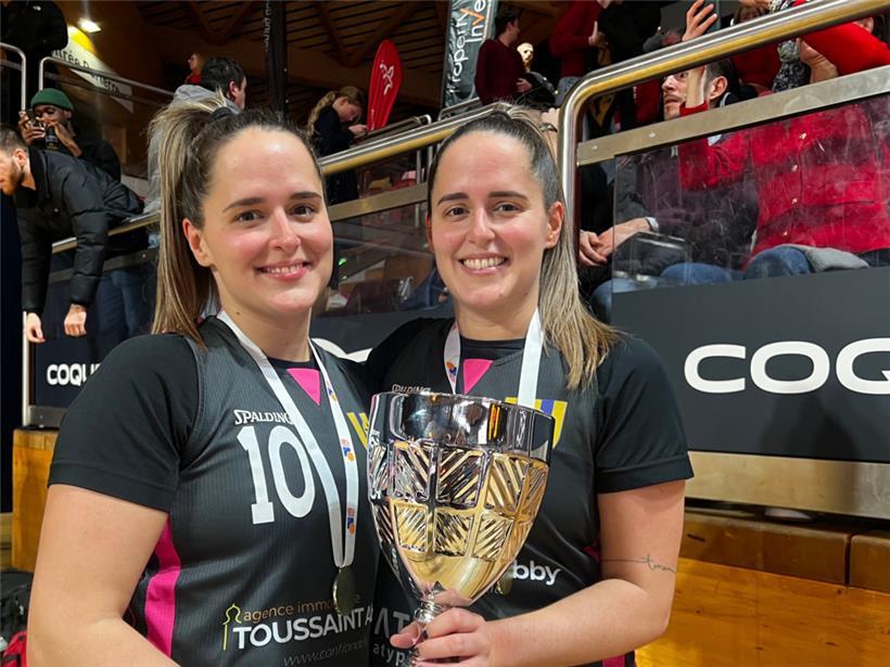 Gemeinsam durften die Schreiner-Zwillinge einen weiteren Titel feiern
