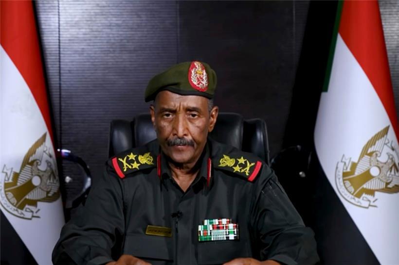 General Abdel-Fattah Burhan, Kommandeur der sudanesischen Streitkräfte

