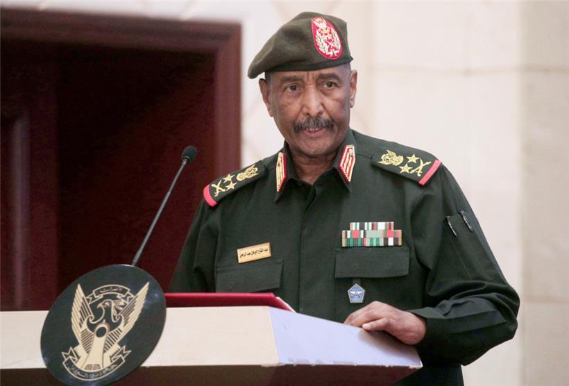 General Abdel Fattah al-Burhan, De-Facto-Präsident und Armeechef des Sudan
