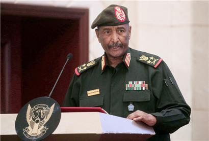 General Abdel Fattah al-Burhan, De-Facto-Präsident und Armeechef des Sudan

