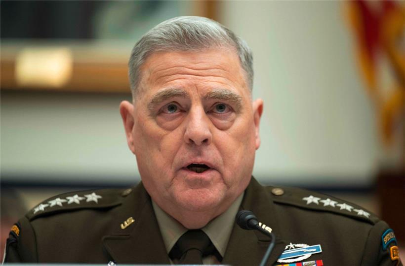General Mark Milley war der oberste Militär in den USA
