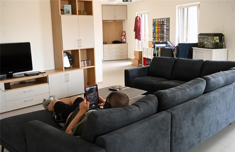 Genug Platz für alle gibt es im Wohnzimmer
