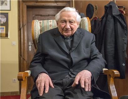 Georg Ratzinger im Jahr 2013 
