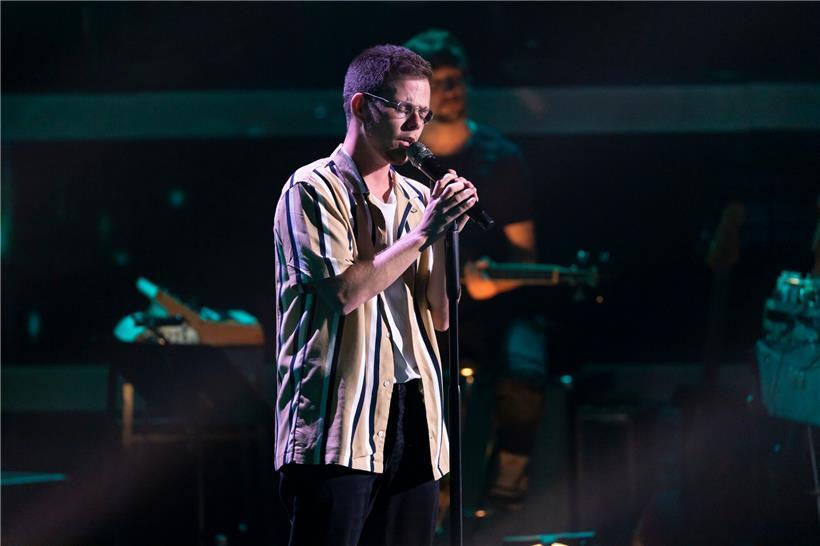 George Philippart aus Beles bei seinem Auftritt bei „The Voice of Germany“
