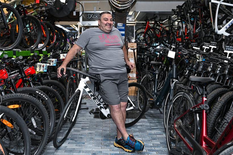 Georges Francisco, Geschäftsführer von Rasqui Cycles in Esch
