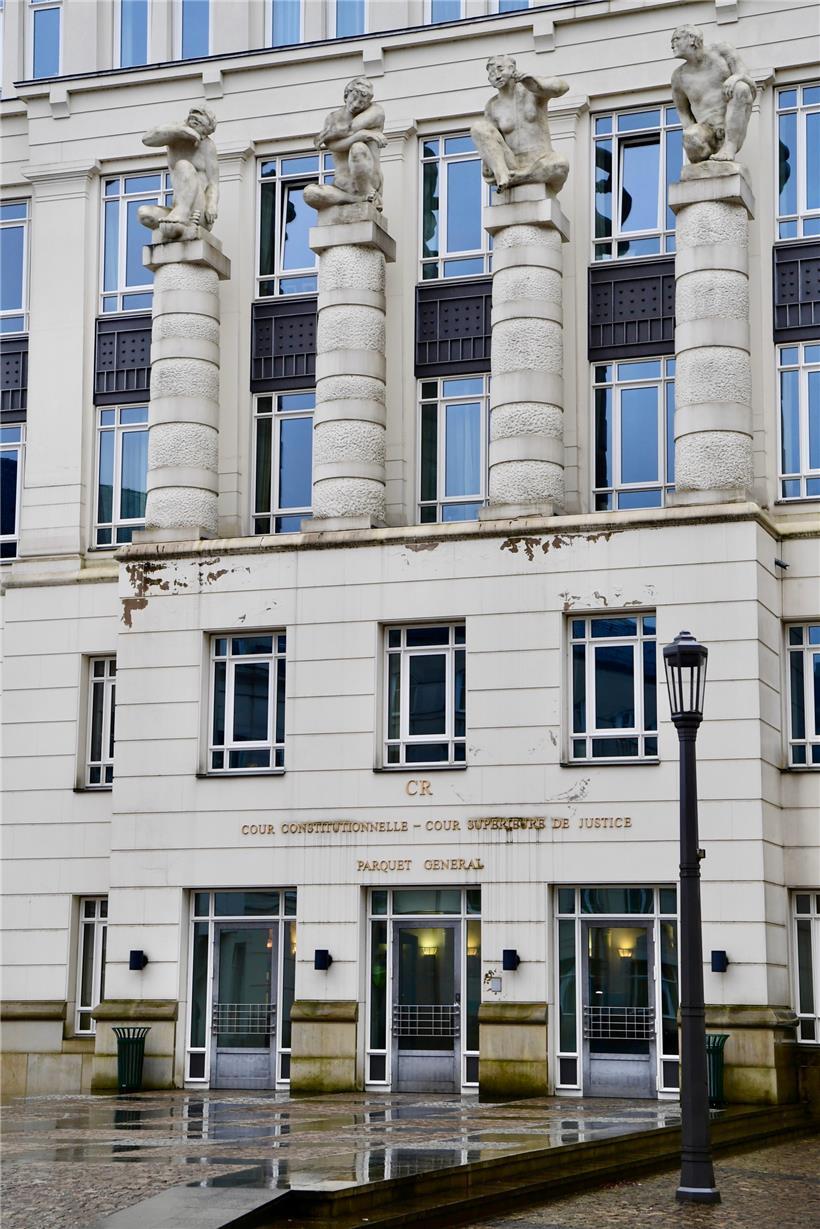 Georges Oswalds Arbeitsplatz: der Sitz der Staatsanwaltschaft des Bezirks Luxemburg
