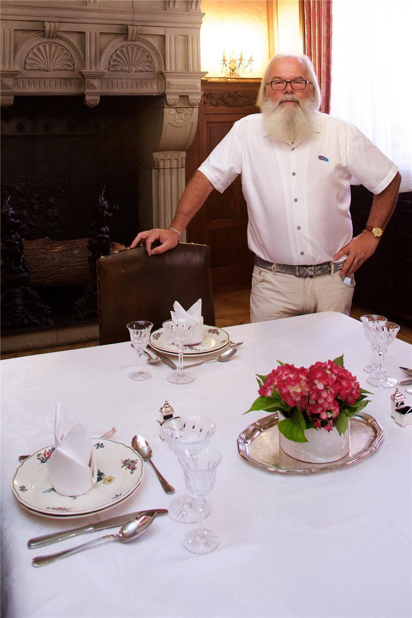 Georges Rischette hat hier öfters mit Anne Marie Linckels-Volmer gesessen
