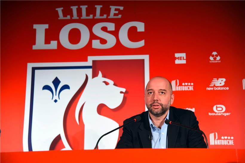 Gérard Lopez und der OSC Lille haben die Qualifikation für die Champions League in diesem Jahr nur knapp verpasst 

