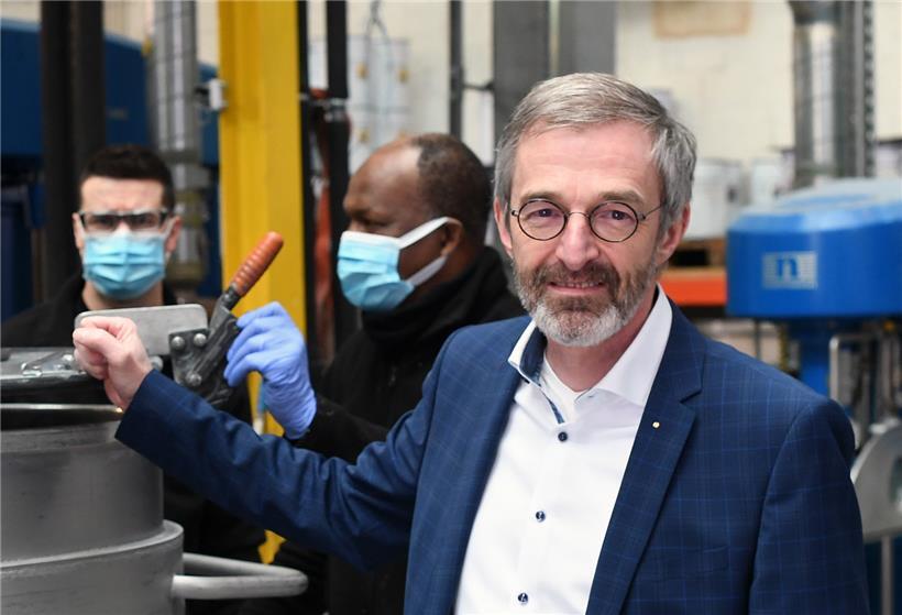 Gérard Zoller (57) leitet den Farb- und Lackhersteller Robin S.A. mit drei Standorten in Luxemburg. Er befürwortet das nationale Lieferkettengesetz. 
