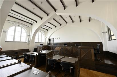 Gerichtssaal in der „Cité judiciaire“ in Luxemburg-Stadt. Es ging um eine mittlerweile sieben Jahre alte RTL-Fernsehreportage.
