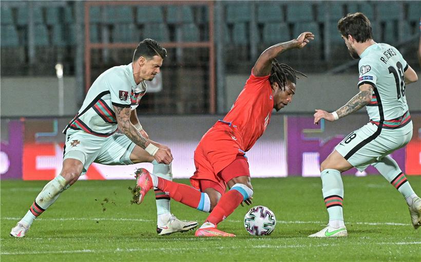 Gerson Rodrigues hatte die FLF-Auswahl in Führung gebracht
