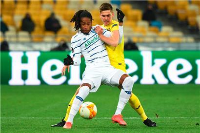 Gerson Rodrigues hatte einige Aktionen im Angriffsspiel von Dynamo Kiew – am Ende sprang aber nichts dabei heraus 
