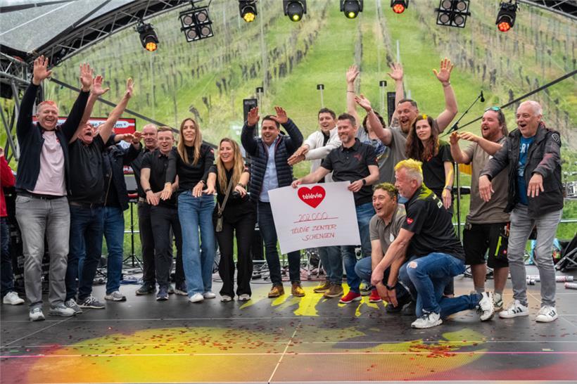 Geschafft: Die Gemeinde Schengen war zum ersten Mal als „Centre de promesses“ da...