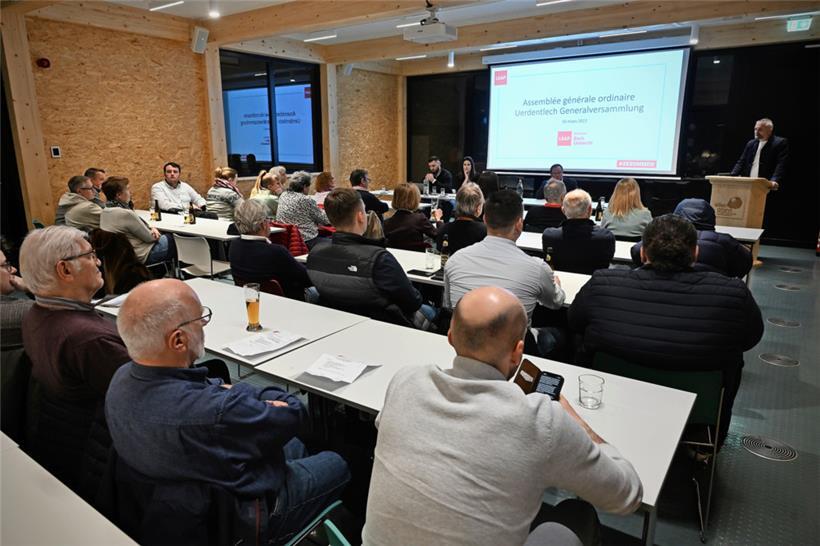 Geschlossen in den Wahlkampf: die LSAP Esch
