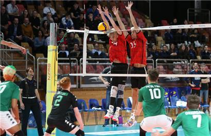 Geschlossene Mannschaftsleistung der Luxemburger Herren, die es am Samstag nun mit einem anderen Kaliber zu tun bekommen
