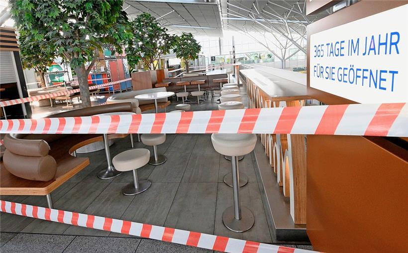 Geschlossene Restaurants hatten zur Folge, dass die Lebensmittelverkäufe auch nach März hoch blieben
