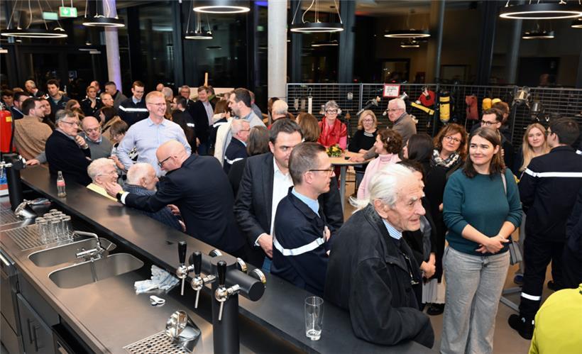 Geselligkeit ist den „Pompjeeën“ wichtig: am Freitagabend im Centre Joseph Altmann
