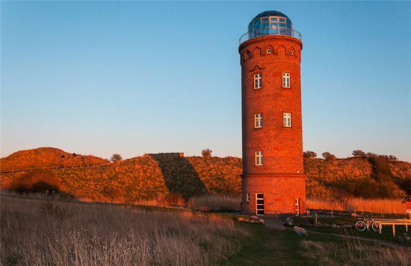 Gestörte Idylle: Der Leuchtturm am Kap Arkona auf Rügen (Archivbild)
